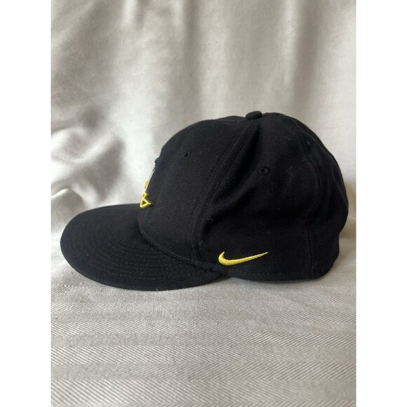 Nike True Oregon The Duck Baseball Cap Black‎ Size 7 1/8 - Picture 2 of 7